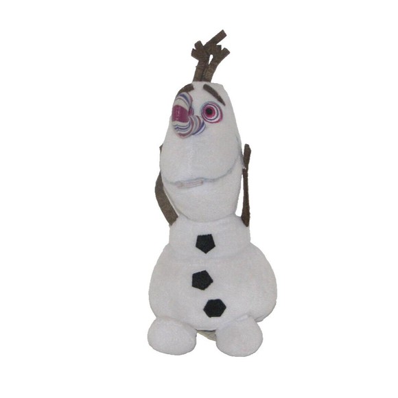 Disney Frozen OLAF 8" Plush Candy Cane Nose - Picture 1 of 3